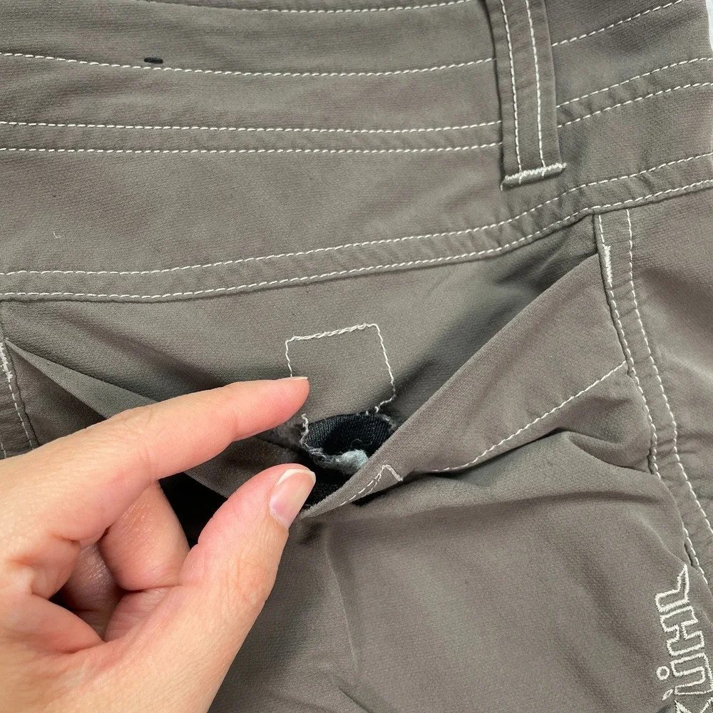 Kuhl Cargo Shorts Men's‎ Size 40 (Fits 42) Brown *Read Flaws* 13